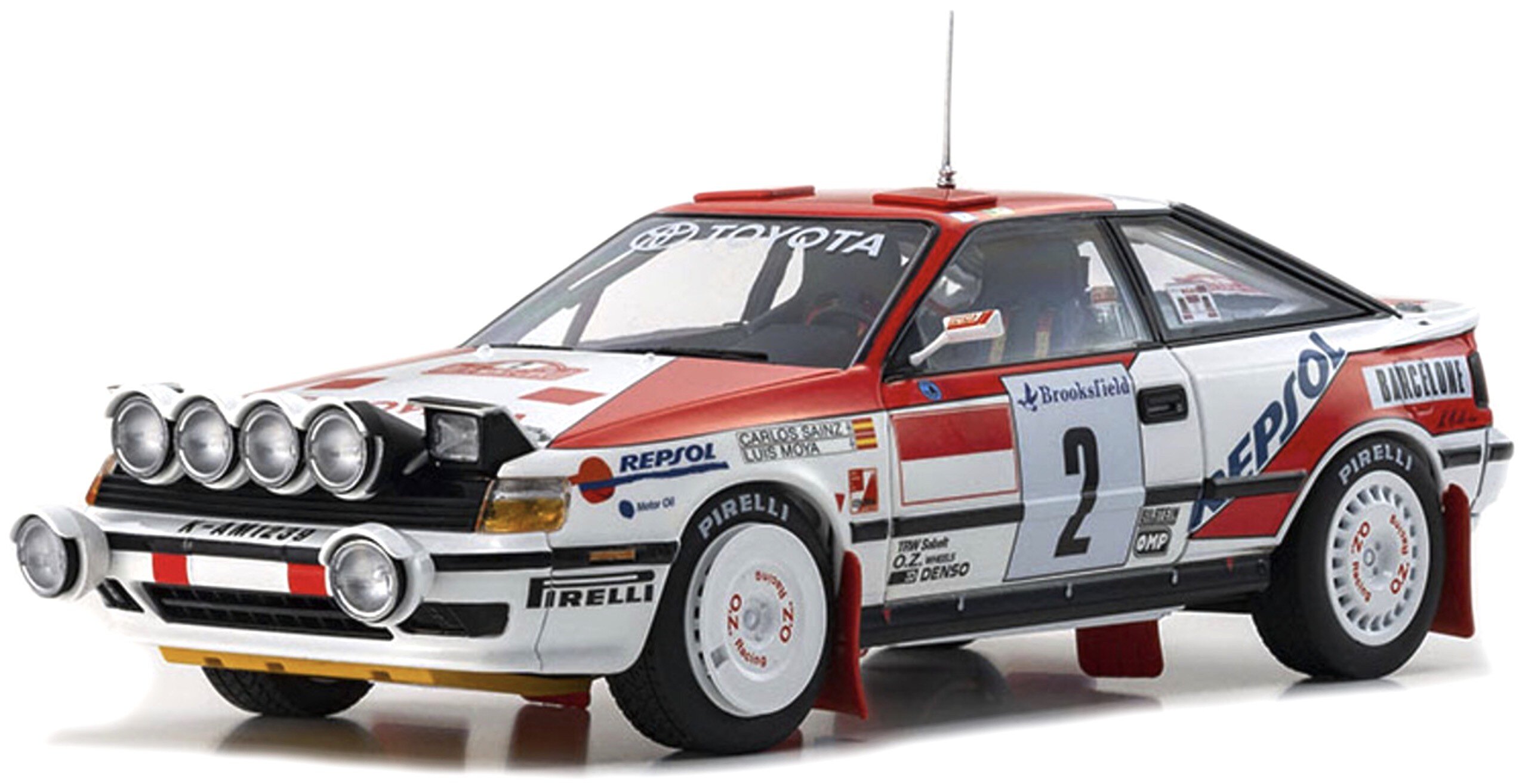 Toyota CELICA GT-FOUR #2 RALLY MONTE CARLO 1991