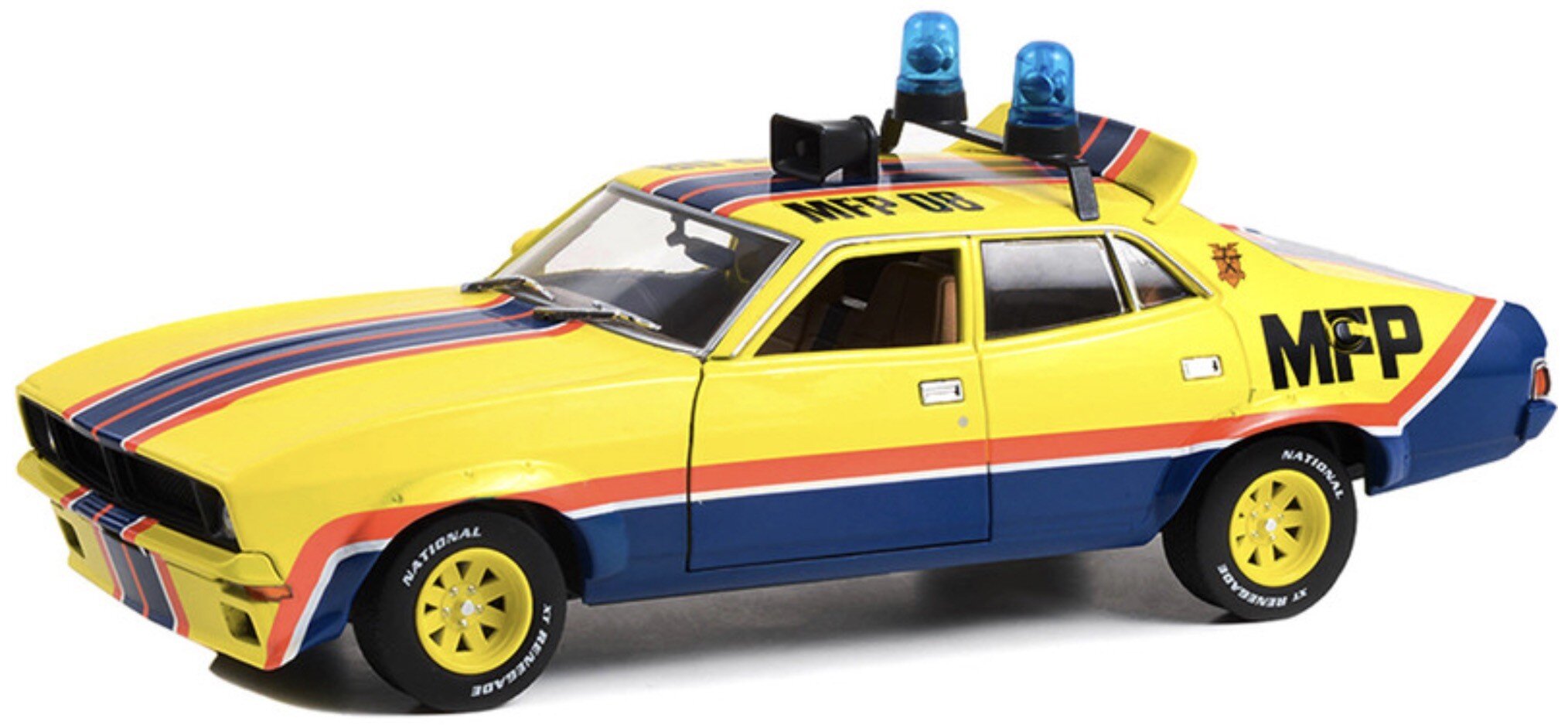 Ford FALCON XB 4-DOOR SEDAN M.F.P. #08 - BIG BOPPER XB POLICE PURSUIT 1974