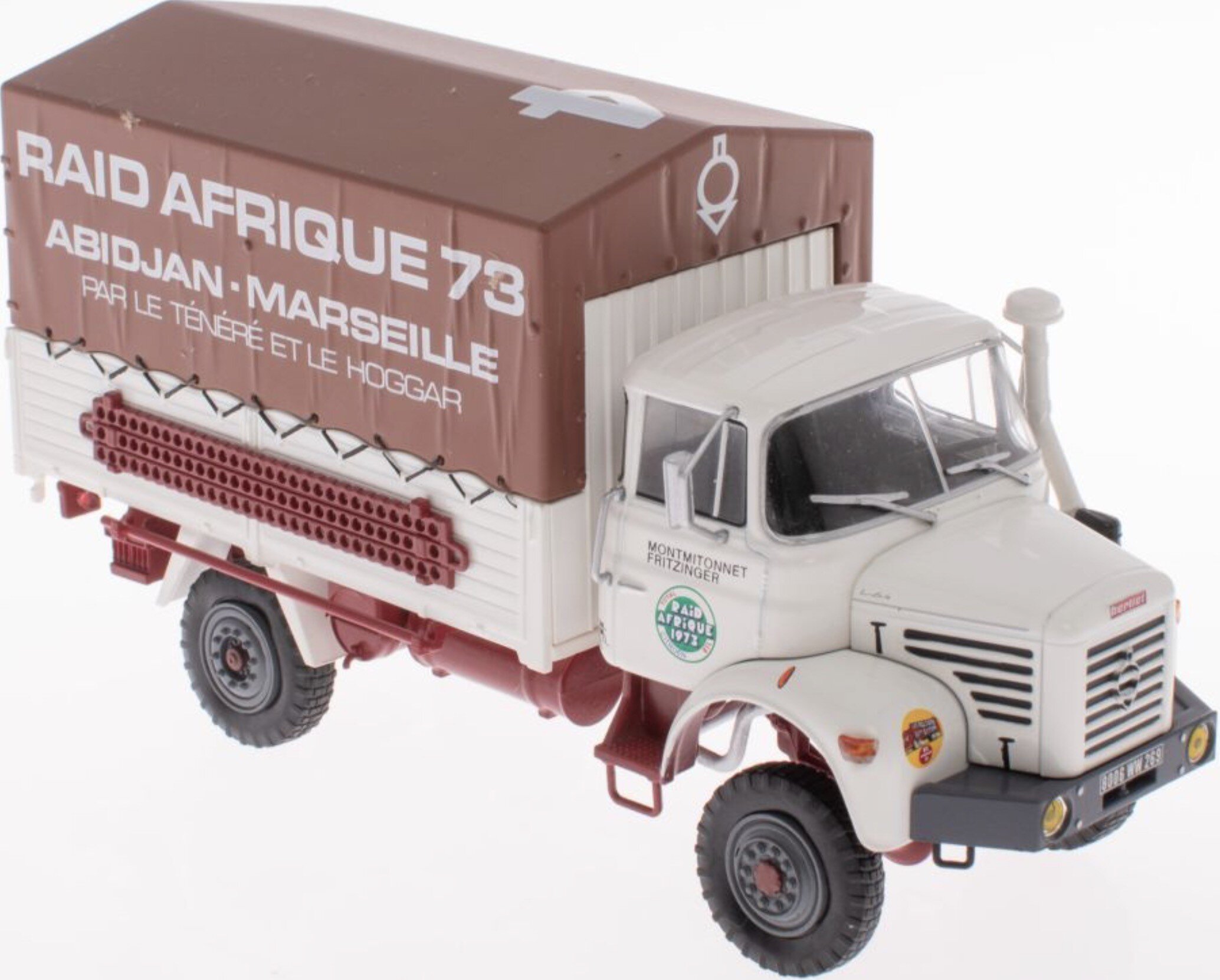 Berliet L64 CAISSE BACHEE RAID AFRIQUE 1973