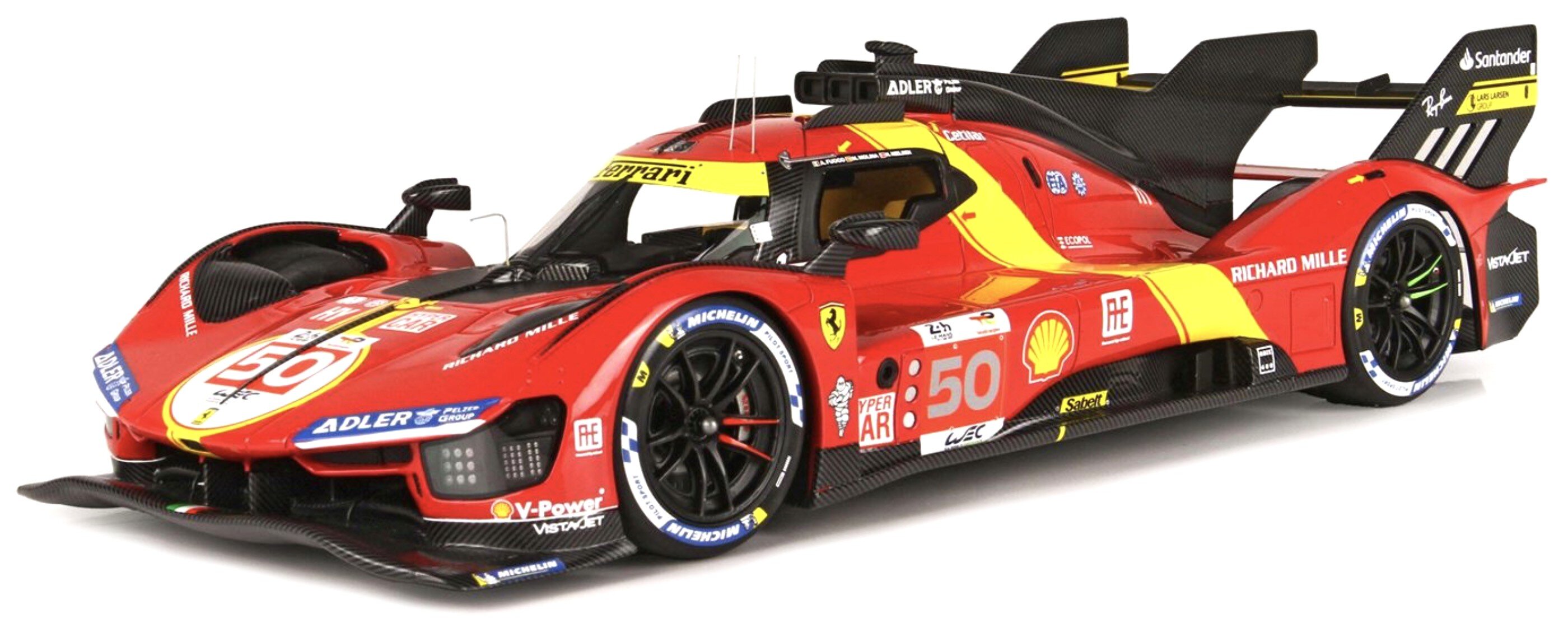 Ferrari 499P #50 FUOCO/MOLINA/NIELSEN 5th 24H LE MANS 2023