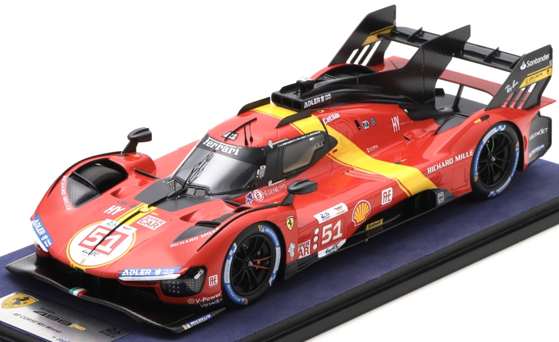 Ferrari 499P #51 PIER GUIDI/CALADO/GIOVINAZZI WINNER 24H LE MANS 2023