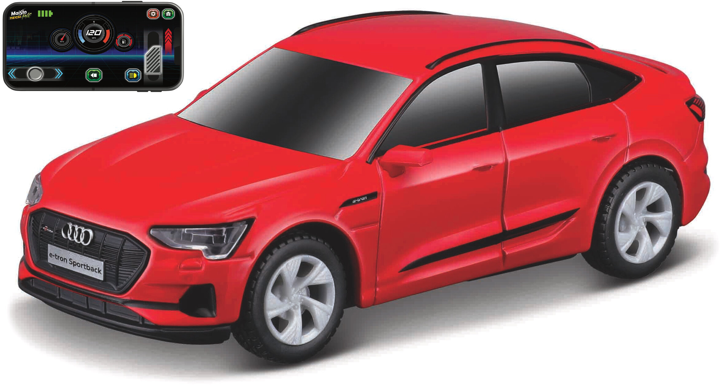 Audi e-TRON RC Bluetooth Smartphone remote control app