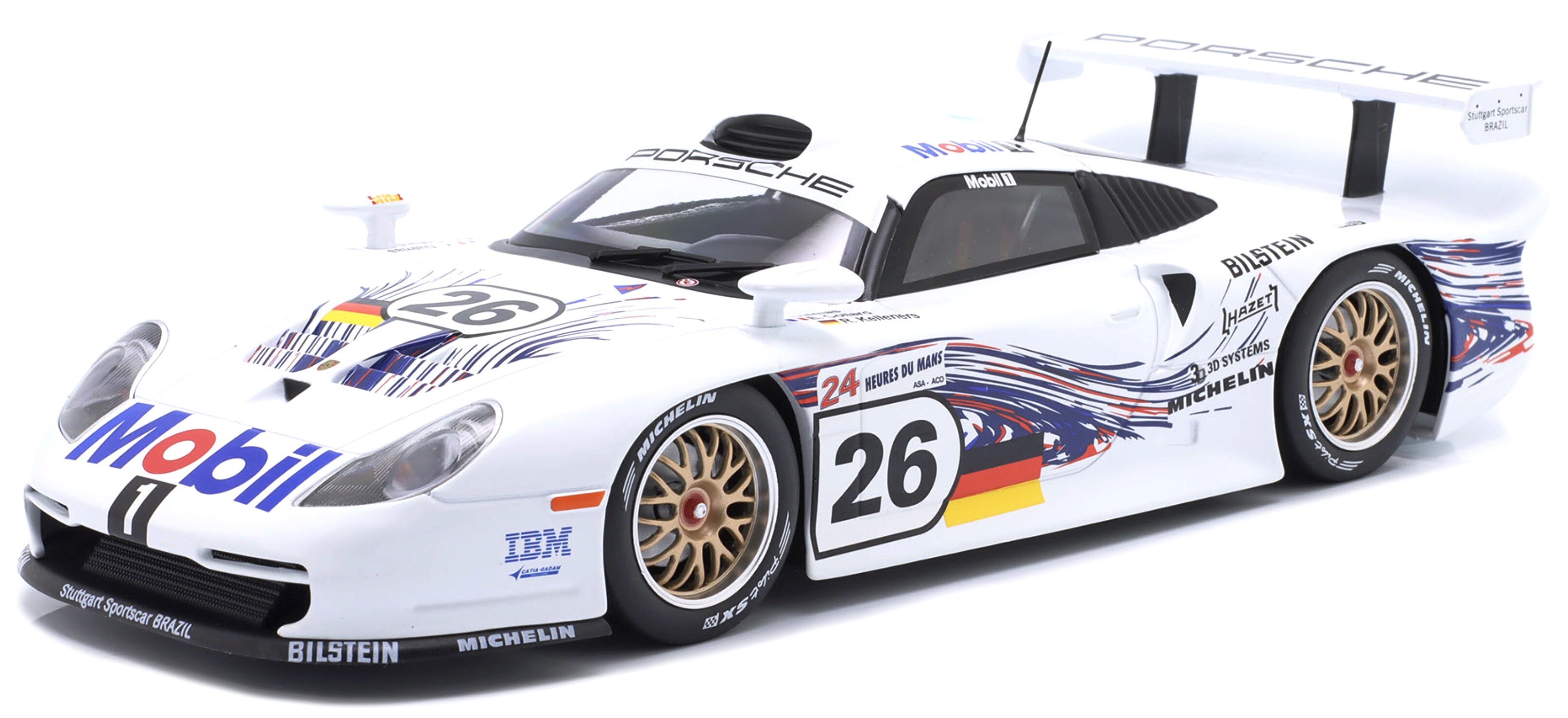 Porsche 911 GT1 #26 COLLARD/KELLENERS/DALMAS 24H LE MANS 1997