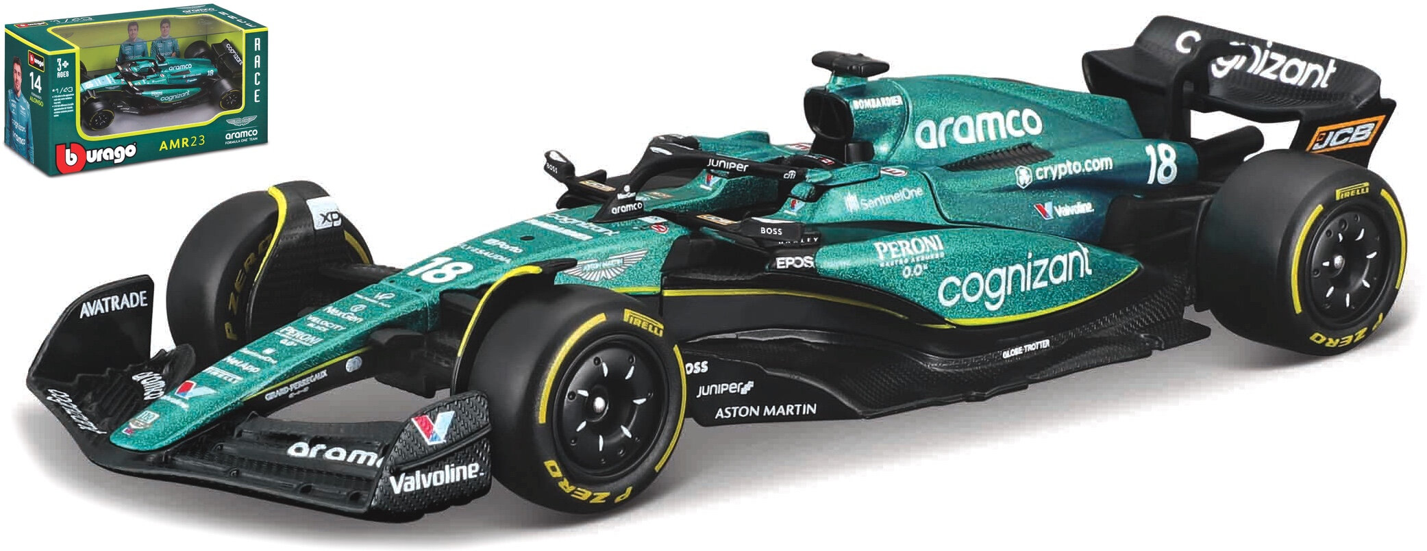 ASTON MARTIN ARAMCO COGNIZANT FORMULA ONE TEAM AMR23 #18 LANCE STROLL 2023