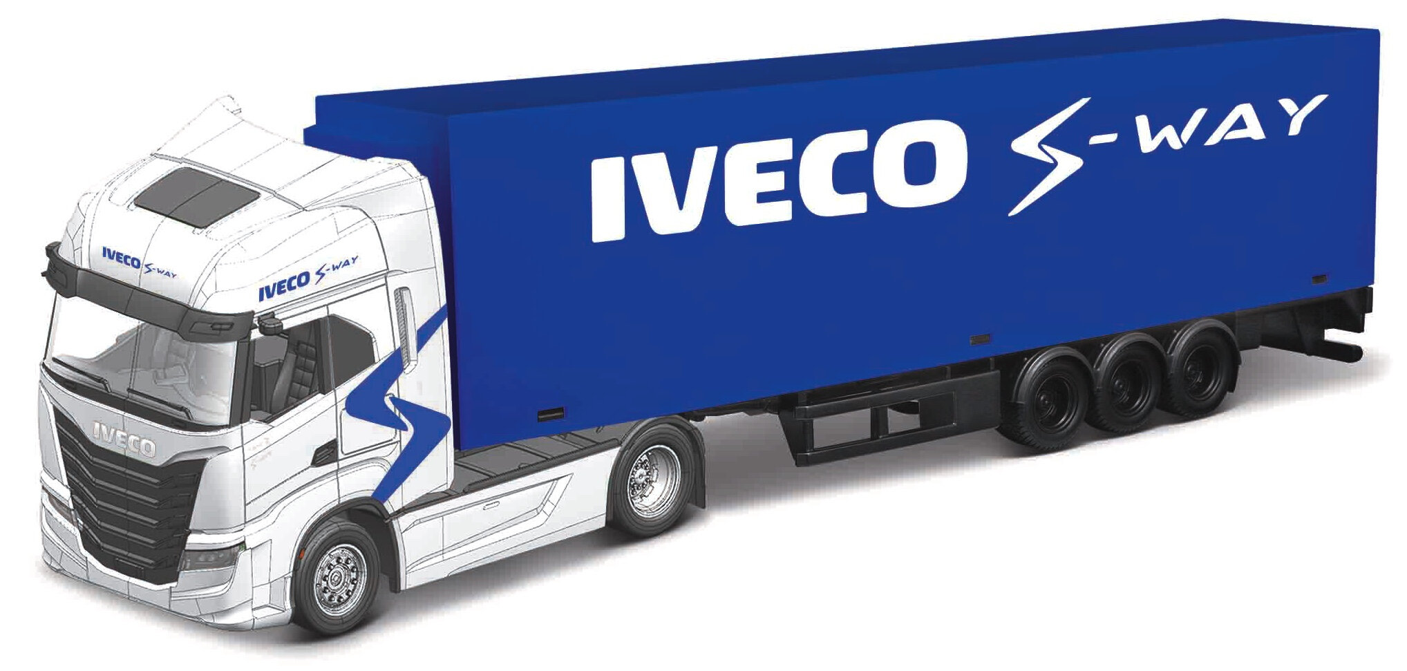 Iveco S-WAY 570 WITH CONTAINER TRAILER