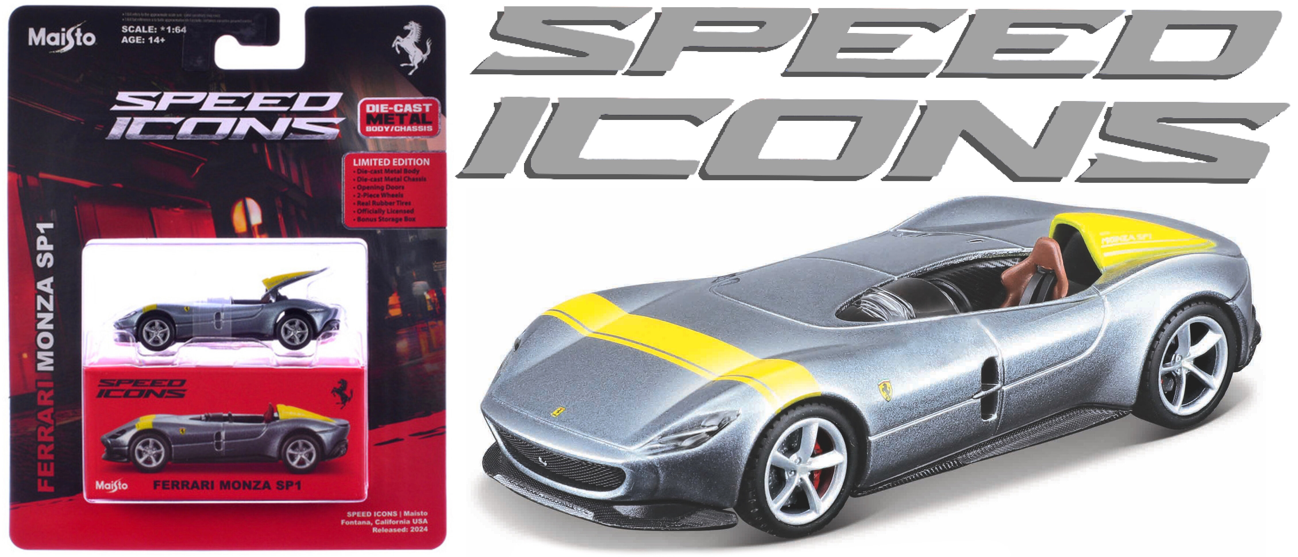 Ferrari MONZA SP-1 CABRIOLET - SPEED ICONS