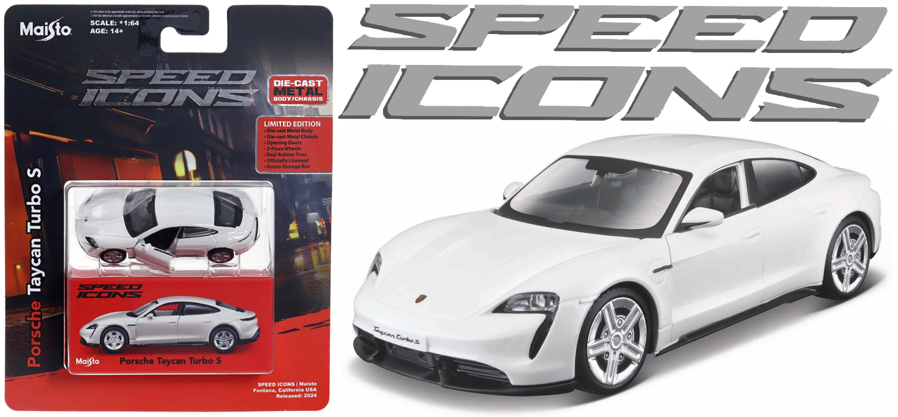 Porsche TAYCAN TURBO S - SPEED ICONS