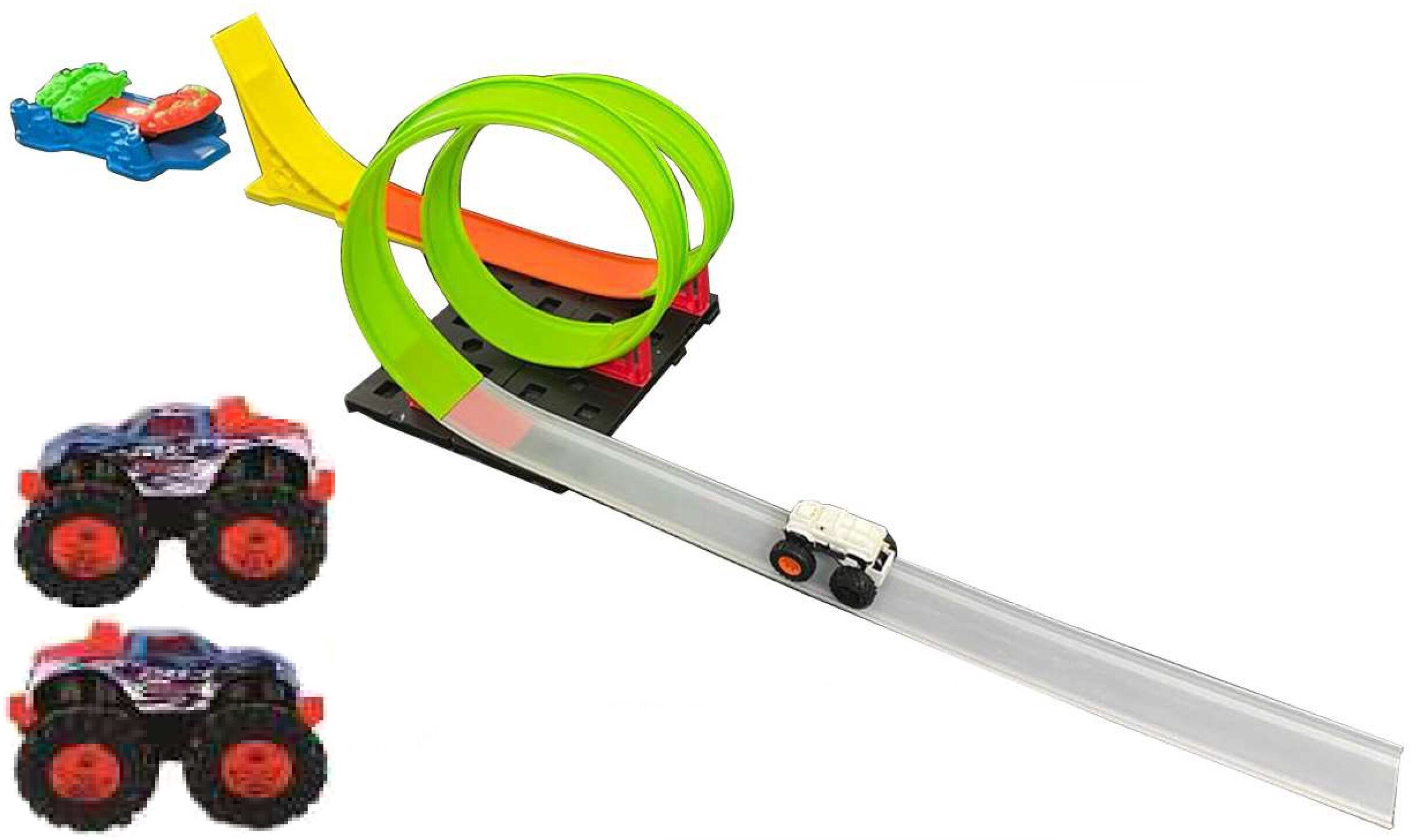 CYBER RACERS MICRO MONSTER SPIN & SMASH