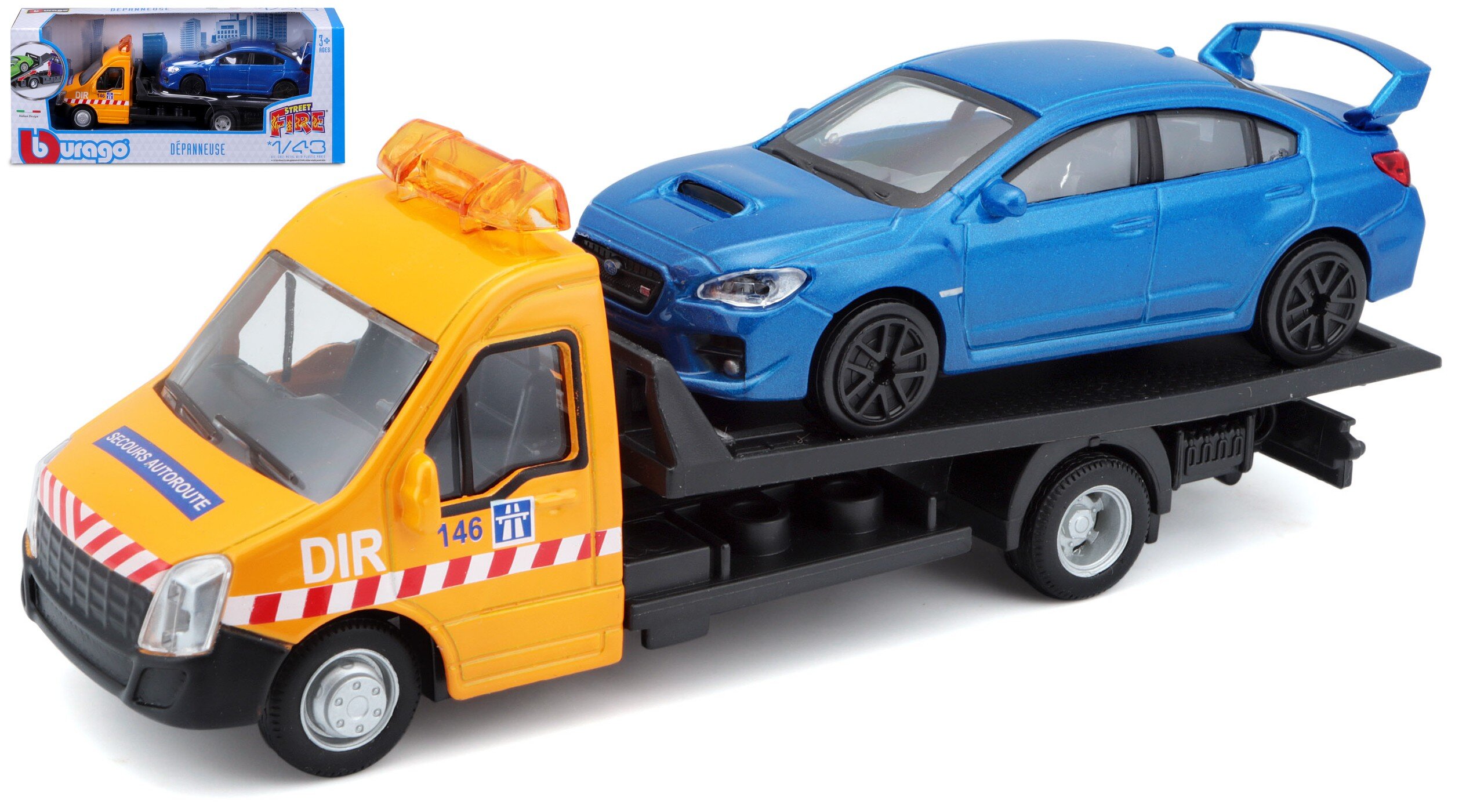 Afsleep wagen met Subaru WRX STI  2017