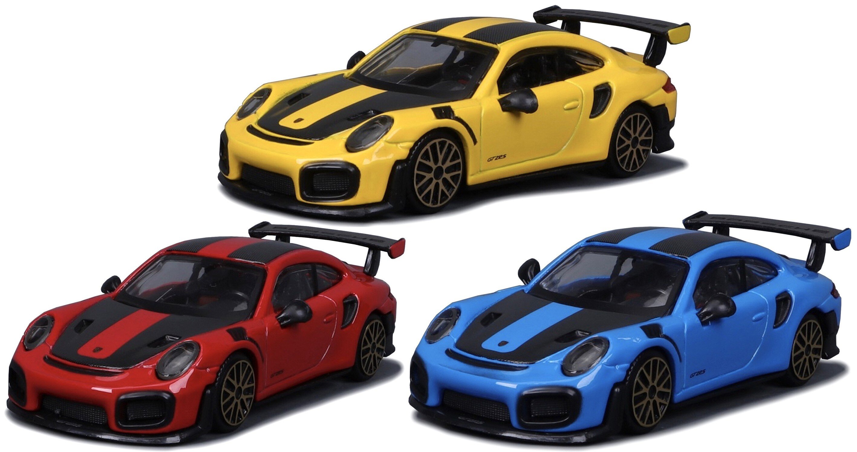 Porsche 911 GT2 RS `STREET FIRE&acute; Exclusive Edition - 3 CAR SET