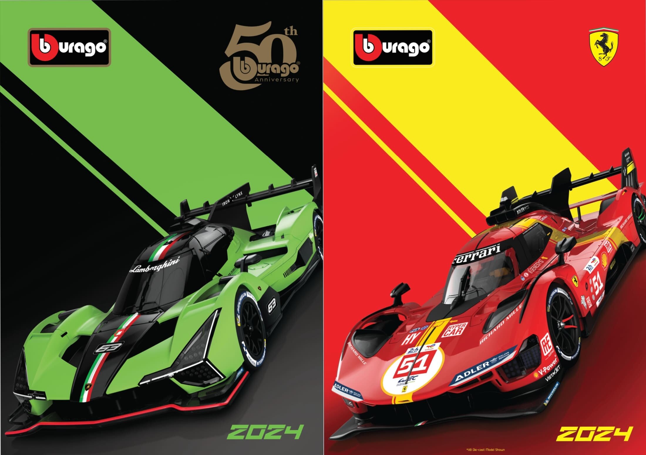 Bburago catalogus 2024 (+Ferrari)