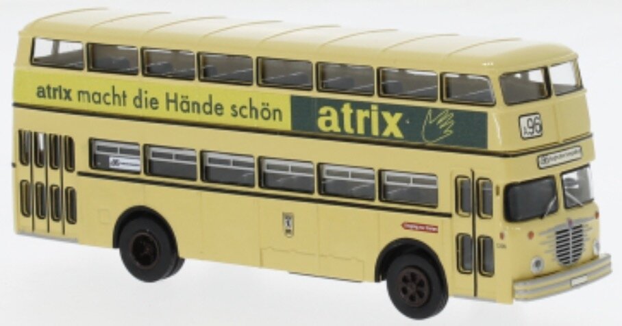 Bussing D2U DOPPELDECKER BVG - ATRIX 1960