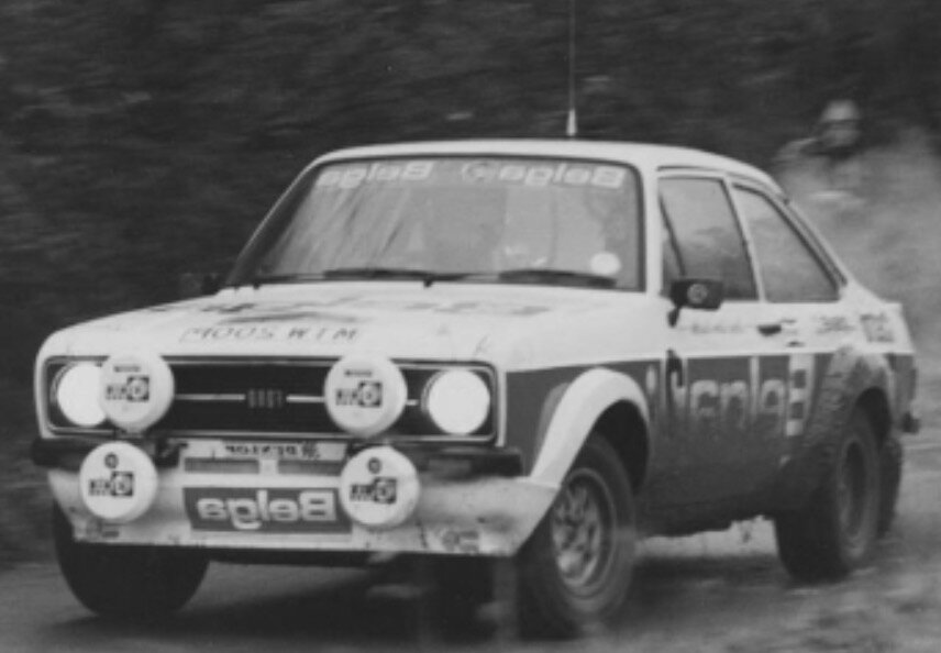 Ford ESCORT MKII RS 1800 #2 MIKKOLA/HERTZ RALLYE DU CONDROZ 1979