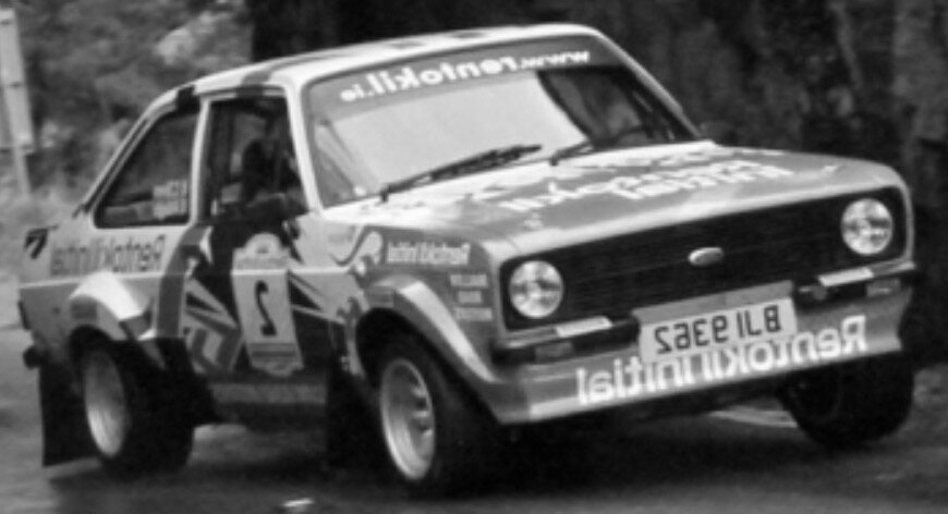 Ford ESCORT MKII RS 1800 #2 BREEN/NAGLE KILLARNEY HISTIRIC RALLY 2019