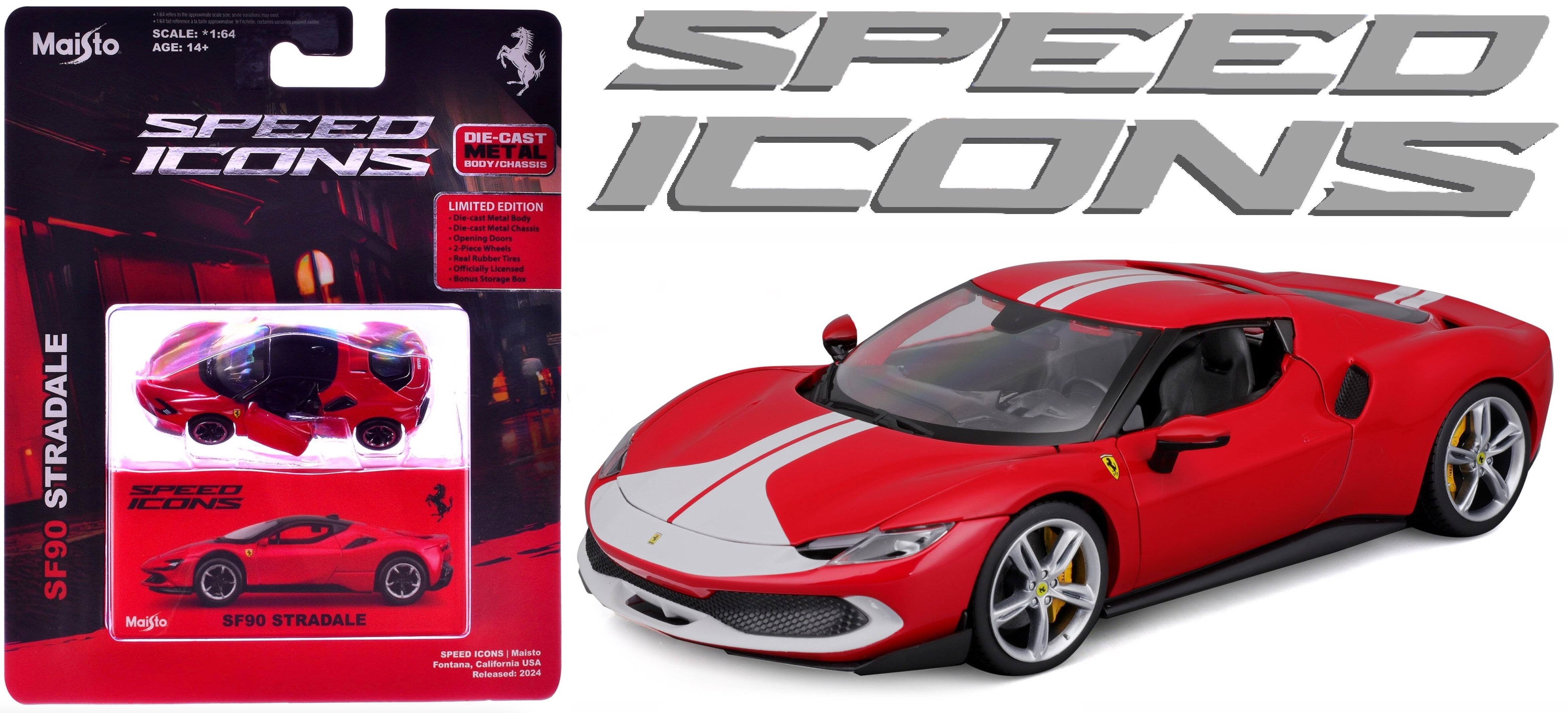 Ferrari 296 GTB ASSETTO FIORANO - SPEED ICONS