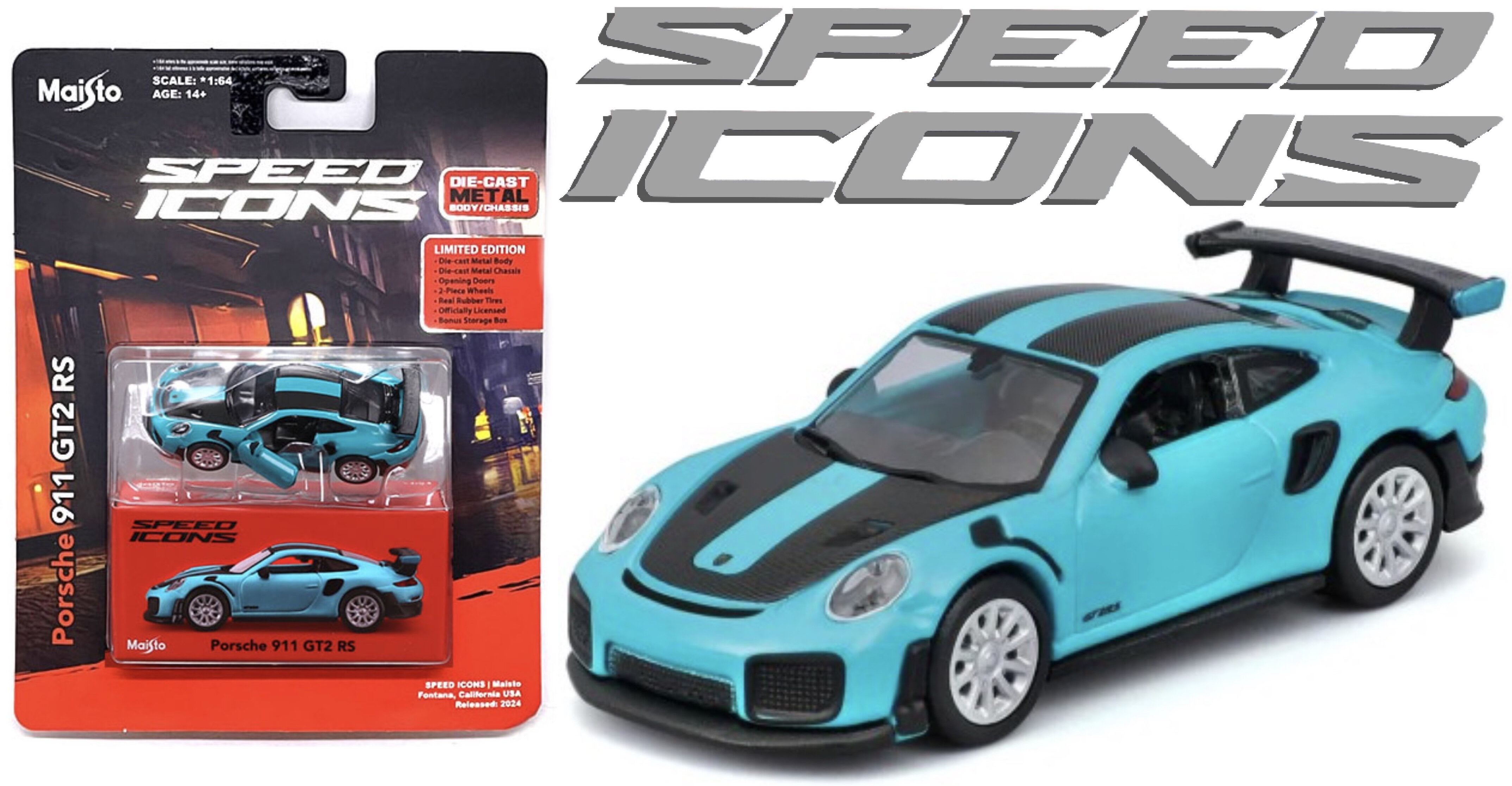 Porsche 911 GT2 RS - SPEED ICONS