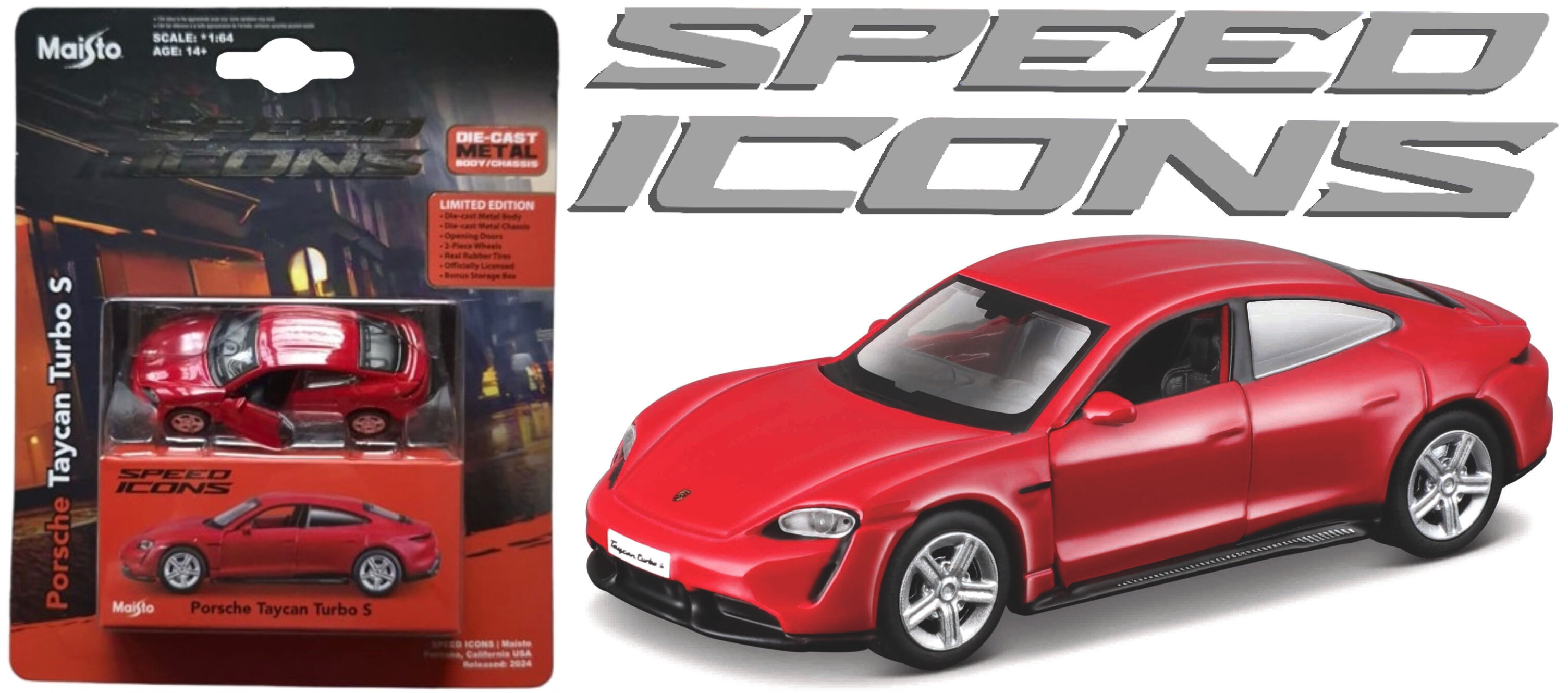 Porsche TAYCAN TURBO S - SPEED ICONS