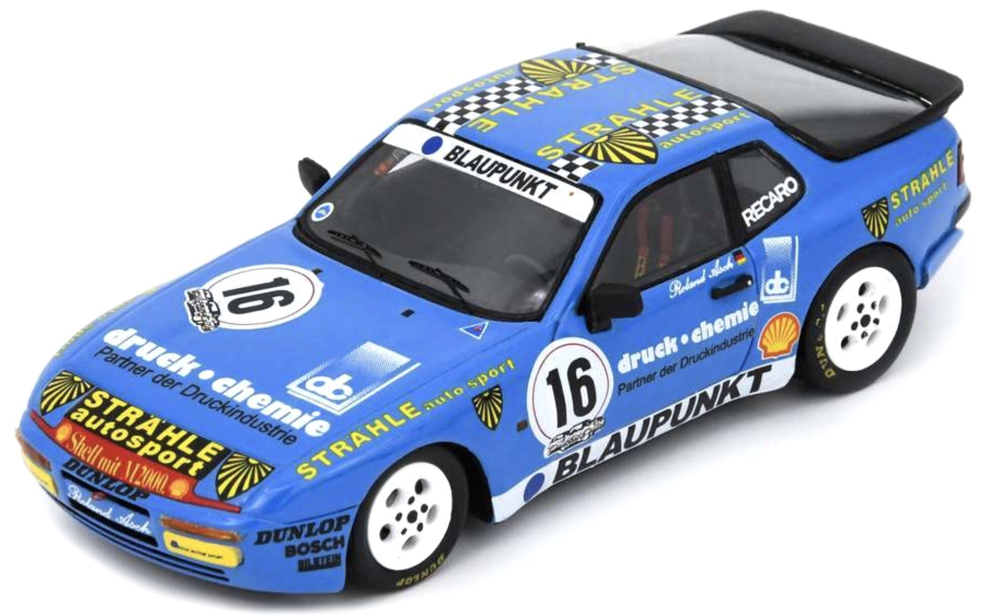 Porsche 944 TURBO CUP #16 ROLAND ASCH GERMANY CHAMPION 1988