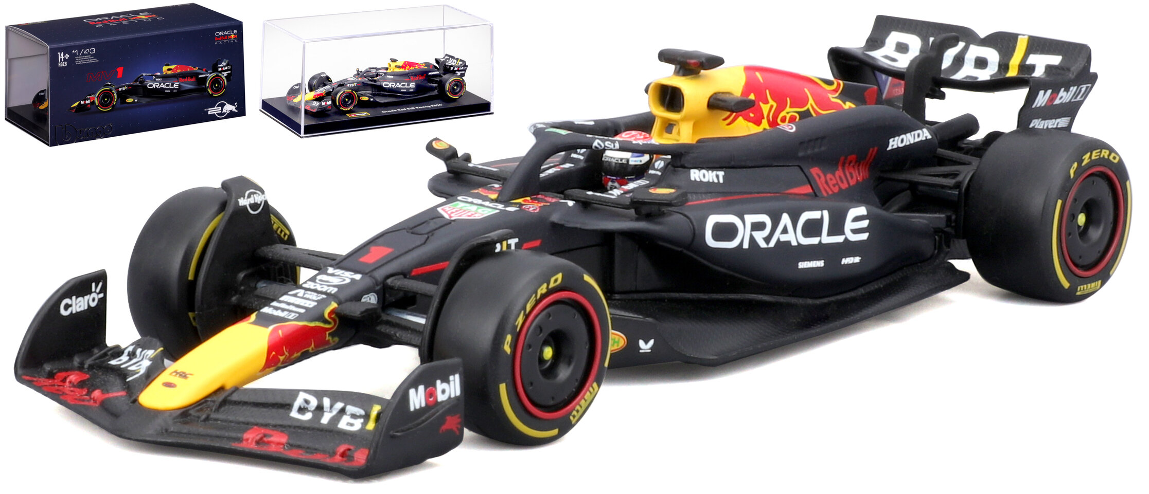 Red Bull RB20 #1 MAX VERSTAPPEN F1  Bahgrain GP 2024 With Helmet