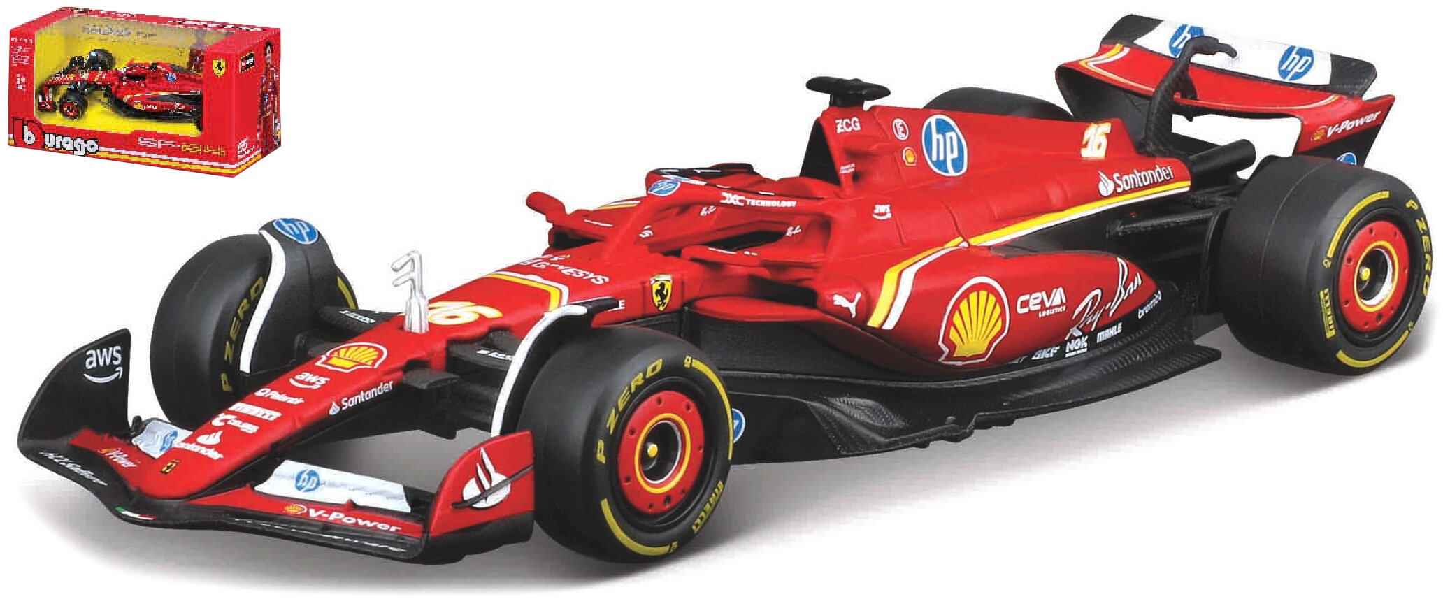 Ferrari SF-24 #16 CHARLES LECLERC F1 2024