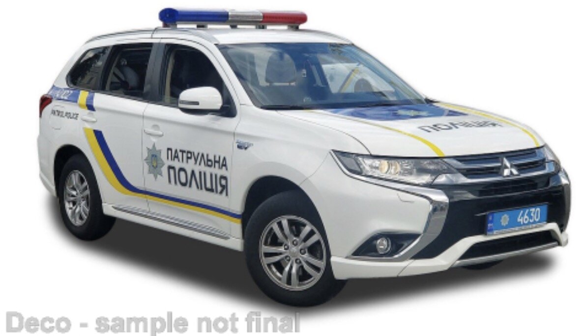 Mitsubishi OUTLANDER - UKRAINE POLICE 2017