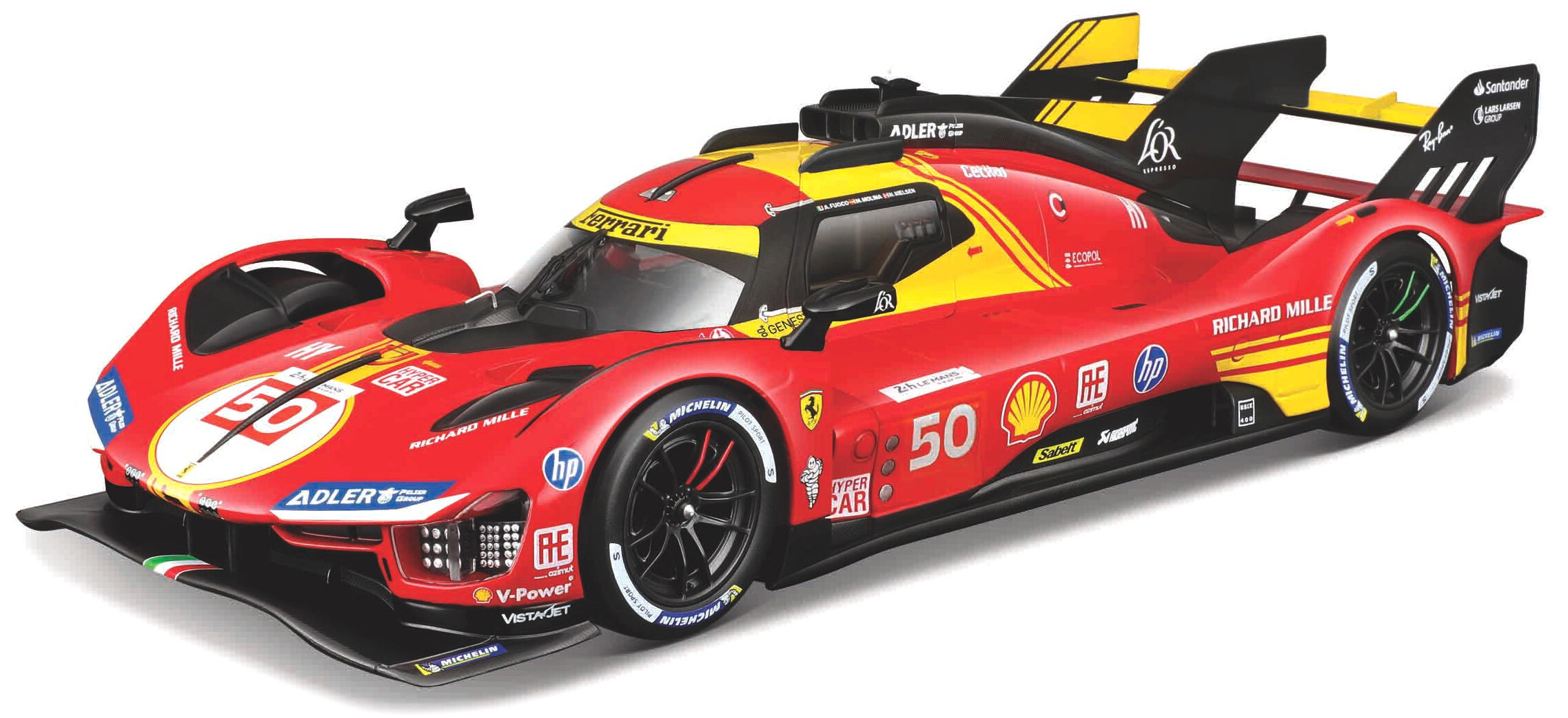 Ferrari 499P #50 FUOCO/NIELSEN/MOLINA WINNER 24H LE MANS 2024