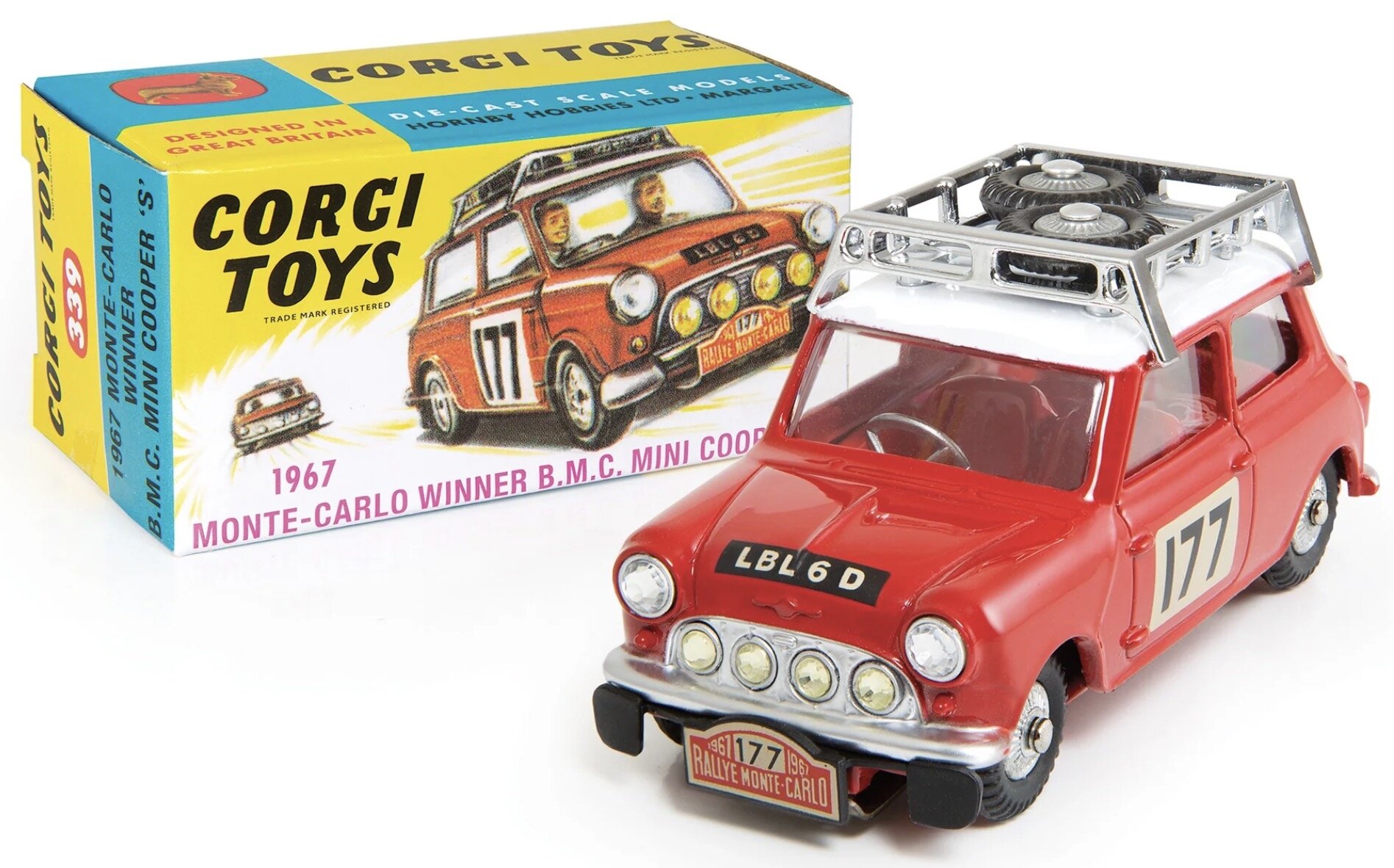 Mini COOPER S #177 WINNER RALLY MONTE CARLO 1967 (339)