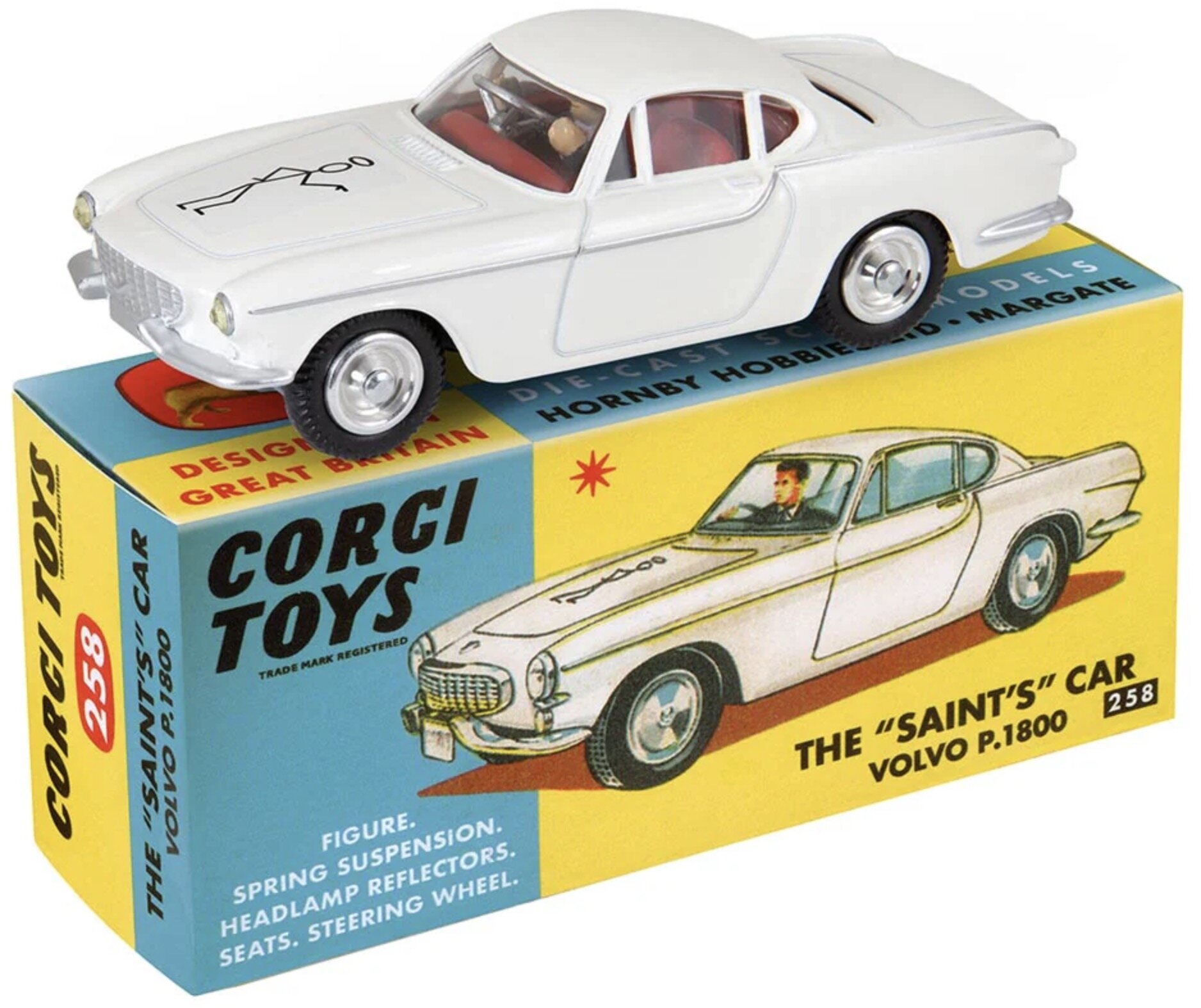 Volvo P 1800 1961 - THE SAINT'S CAR (TV SERIES) - No 258