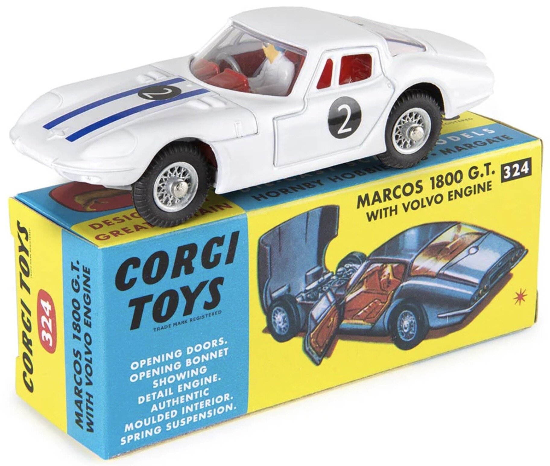 MARCOS 1800 GT #2 WITH VOLVO ENGINE - No 324