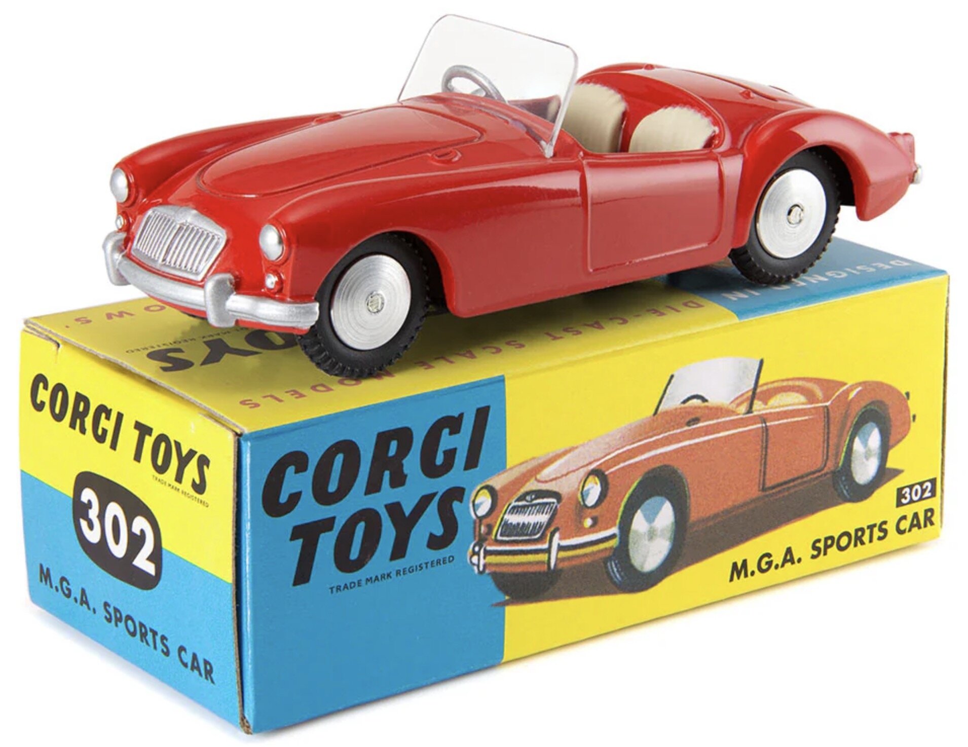 MG A SPORTS CAR CONVERTIBLE - No 302