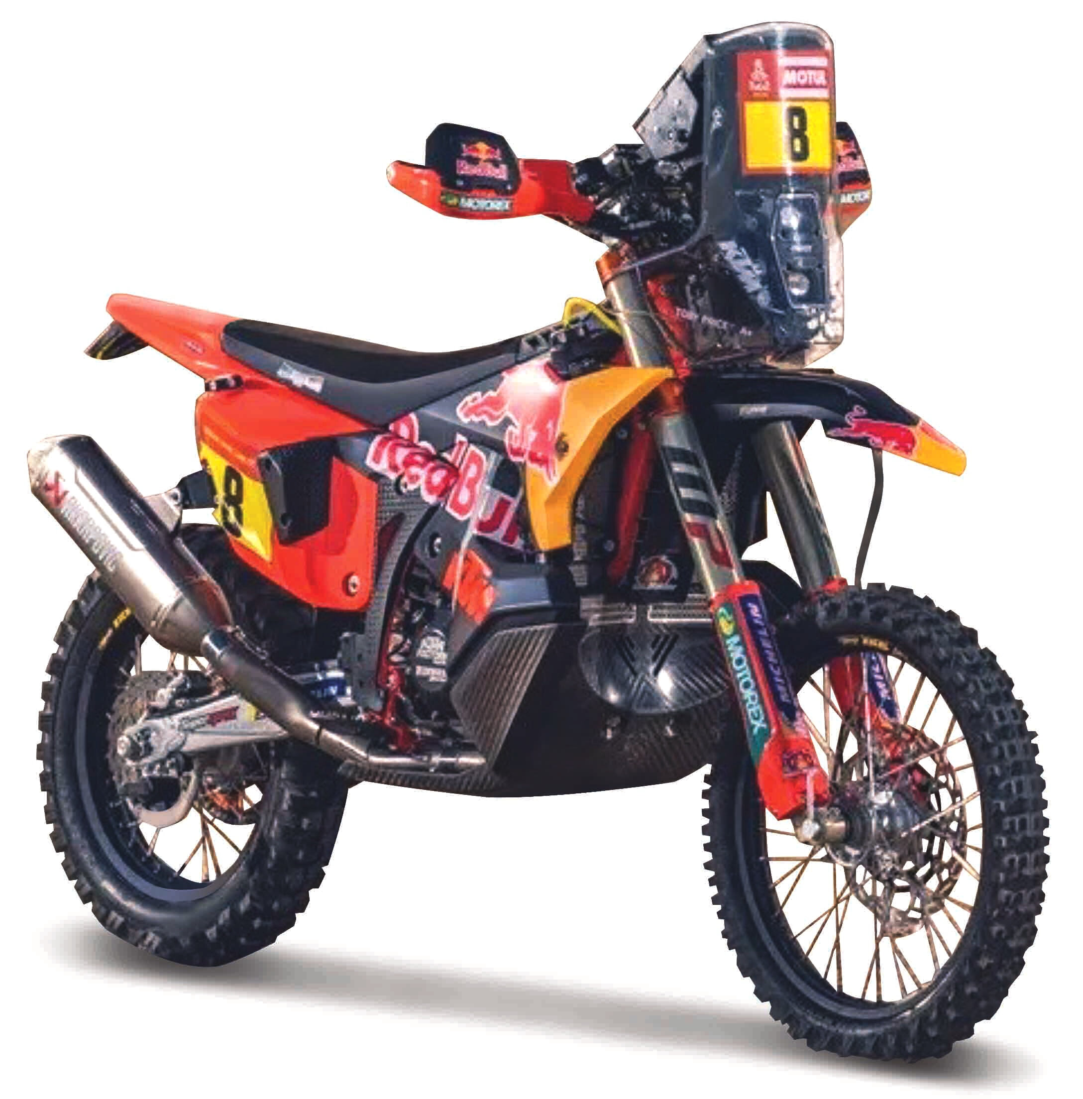 RED BULL KTM 450 #2 TOBY PRICE DAKAR RALLY 2024