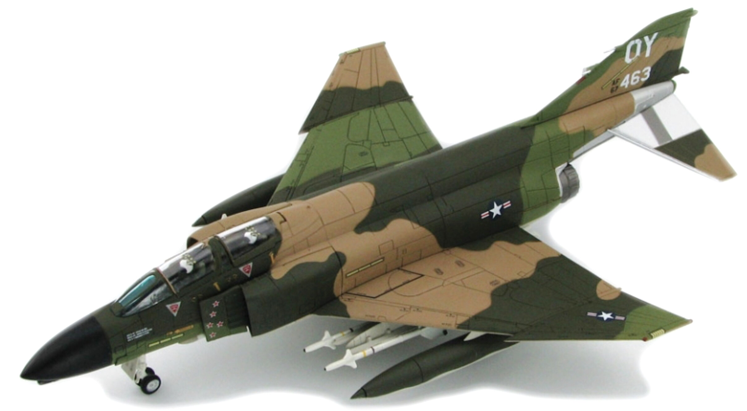 McDONNELL DOUGLAS F-4D PHANTOM II USAF 432RD TRW, 555TH TFS TRIPLE NICKEL #67-0463