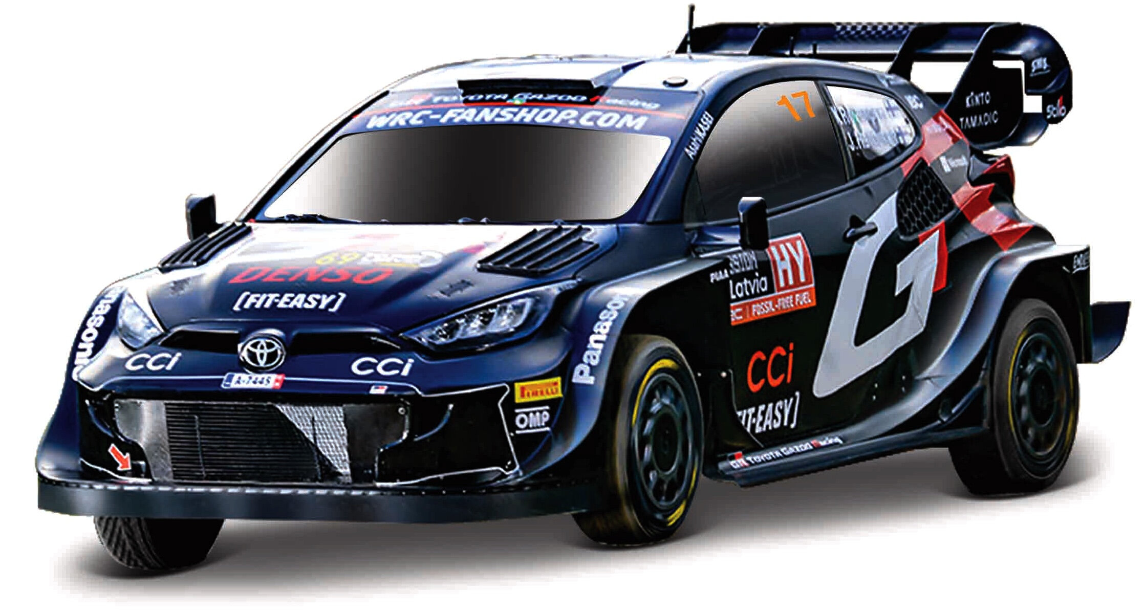 Toyota YARIS RALLY1 HYBRID #17 GAZOO RACING 2024