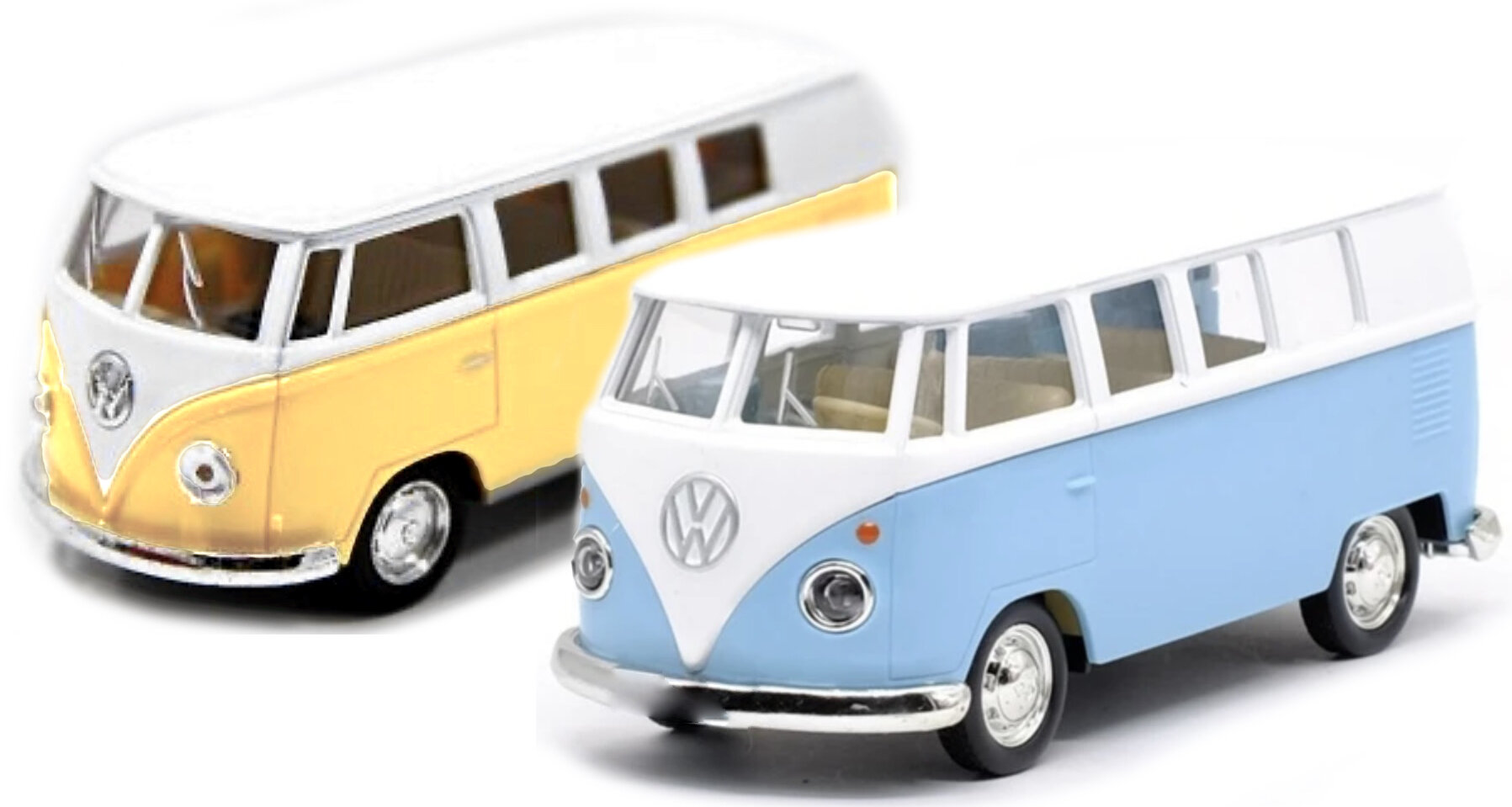 VW T1 BUS 1962 - 12 STUKS - 4 KLEUREN